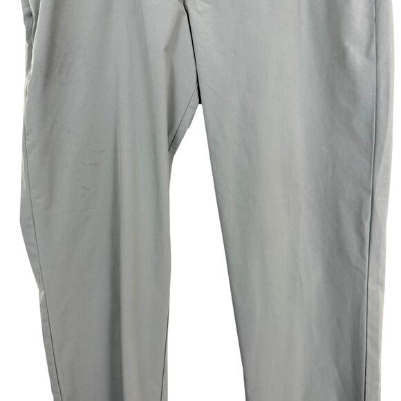 Polo Ralph Lauren Pants Mens 40x32 Gray Athletic Performance Tech Golf Chino - Picture 3 of 13
